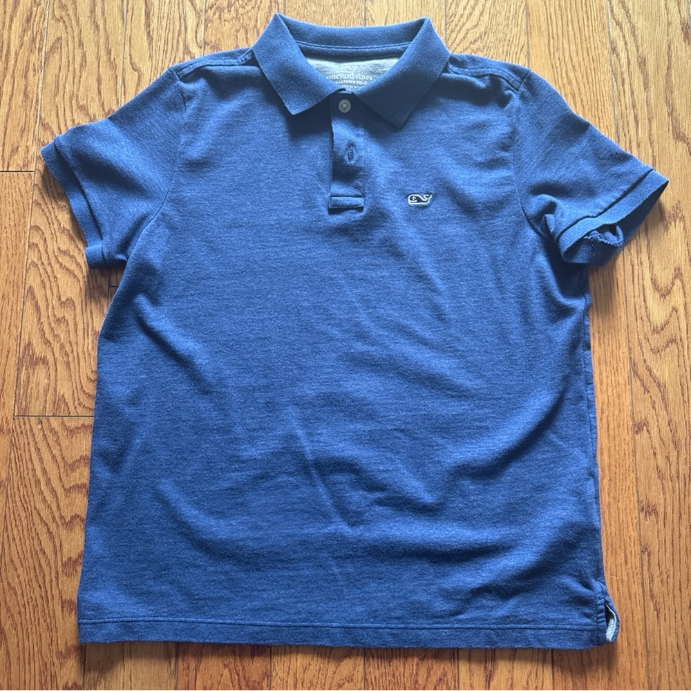 Vineyard Vines Blue Kids Polo Shirt
